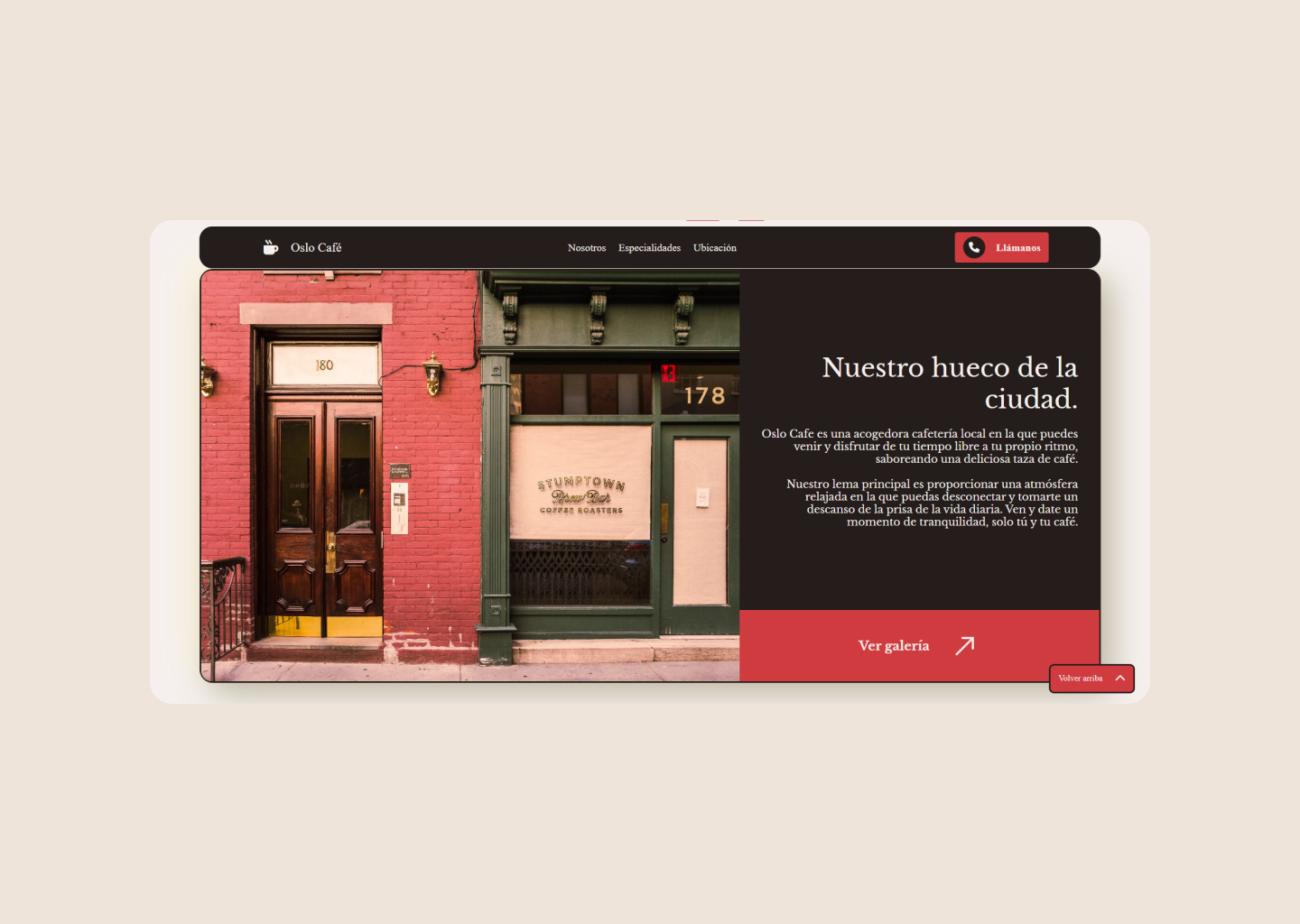 proyecto orslo café